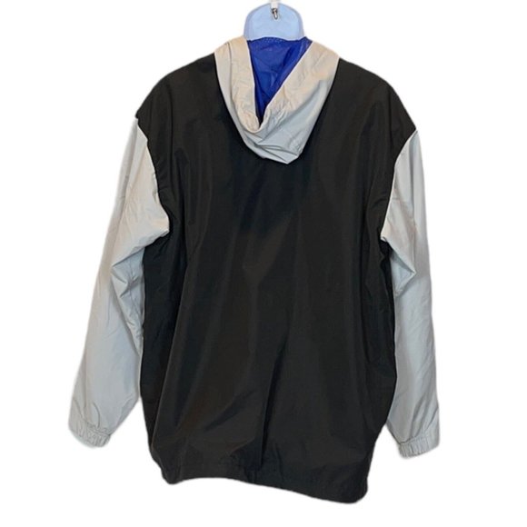 Carnival Cruise Men's Windbreaker Zip up Black Blue Grey Hooded Jacket Large L - Picture 9 of 11